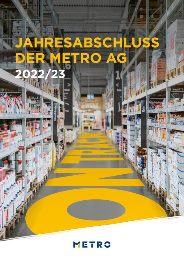 Jahresabschluss der METRO AG 2022/23