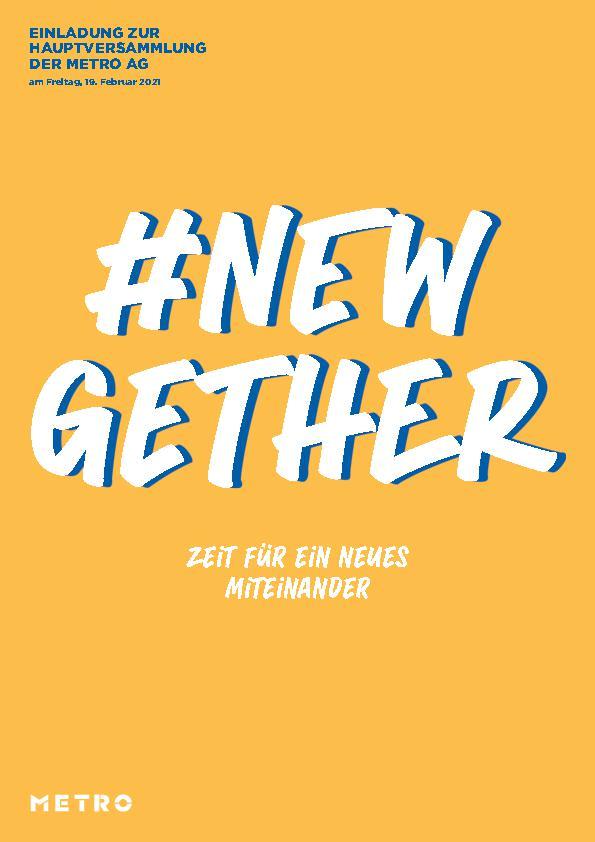 Einladung Hauptversammlung 2021