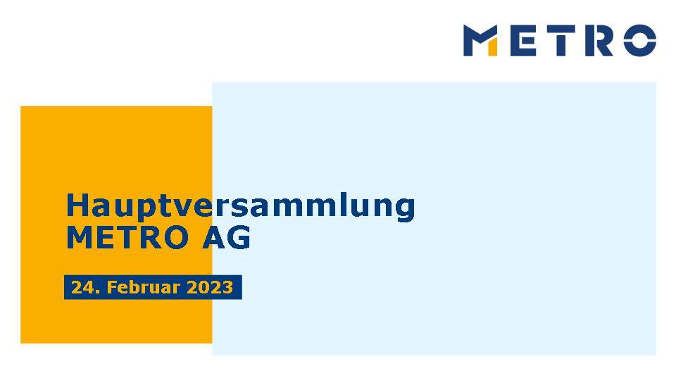 Präsentation zur Vorstandsrede