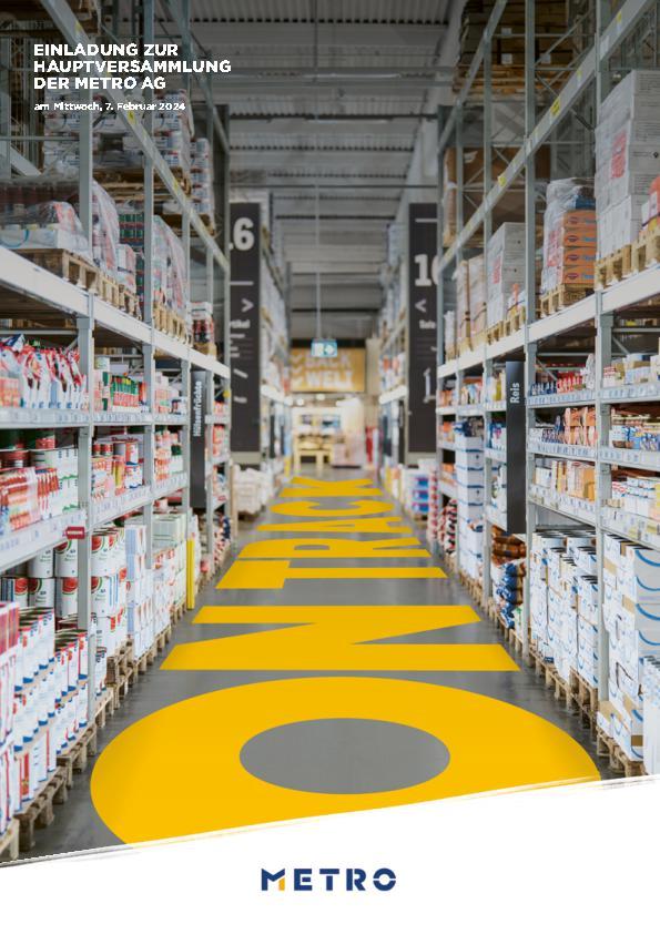 Einladung zur ordentlichen Hauptversammlung 2024